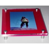 Venda por atacado personalizado de alta-Fim ph-120 acrílico claro montagem na parede pQuenteo picture frame