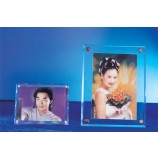 Venda por atacado personalizado de alta-Fim ph-122 acrílico quadro de sinal de foto magnética