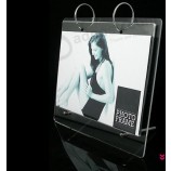 Al por mayor personalizado alto-Final ph-138 clear acrylic calendar pCalienteo frame