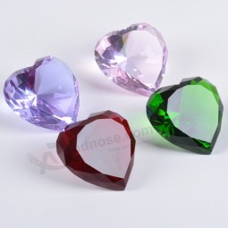 Commercio all'ingrosso a buon mercato del diamante di cristallo della decorazione di cerimonia nuziale del cuore