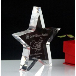 Business Gifts K9 Crystal Small Stars Trophy Award Wholesale
