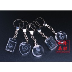 Cheap Wholesale Different Designs Crystal Keychain for Souvenir