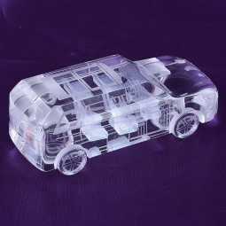 Big Range Rover K9 Crystal Car Model Figurines Desktop Decorative Collectibles Cheap Wholesale