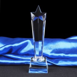 Trophée étoile de cristal prix pour cadeau de souvenir pas cher en gros