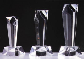 Groothandel op maat gemaakt hoog-Einde ad-179 clear champion award souvenir laser gegraveerde acryl sport trofee