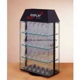 Al por mayor personalizado alto-End ad-164 clear anuncia soporte acrílico pos display