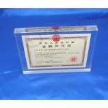 批发定制高-结束ad-208透明激光雕刻丙烯酸热压奖杯牌匾