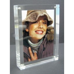 Wholesale Customized high-end Ad-128 Clear Acrylic Photo Frame