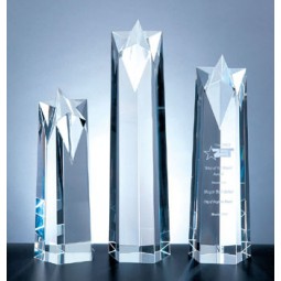 Customized K9 Crystal Trophy, Crystal Award Trophy Manufacturer China