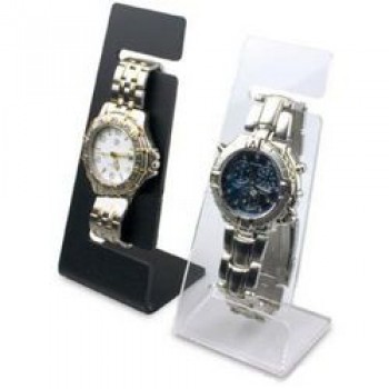 Groothandel aangepaste hoge kwaliteit duidelijke desktop acryl display horloge staan