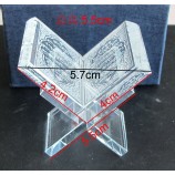 70mm Small Religious Glass Crystal Book Trophy as Gift Cheap Wholesale