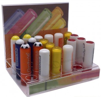 Großhandelsacrylacryl-Lippenstift-Kosmetikhalter der kundenspezifischen hohen Qualität
