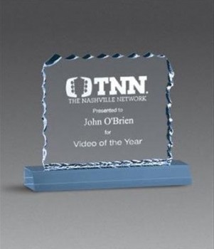 Groothandel aangepaste topkwaliteit groothandel nieuwe duidelijk acryl werknemer erkenning award trofee