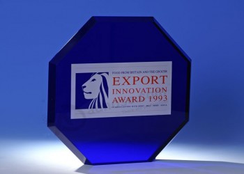 Aangepaste groothandel nieuwe clear acryl erkenning award werknemer trofee