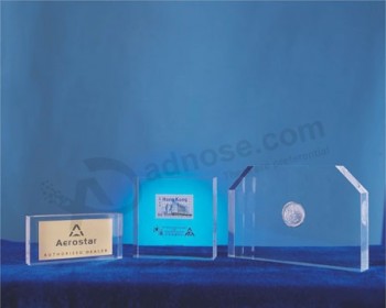 Wholesale customized high quality Clear Acrylic Trophy Event Award Trophy for Dance with your logo