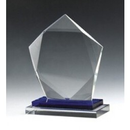 Newest Design Blank Crystal Glass Award Trophy for Guest Souvenir