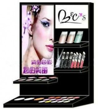 Groothandel aangepaste hoge kwaliteit helder acryl staan ​​cosmetische lipstick display