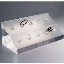 Wholesale customized high quality Clear Acrylic Cosmetic Lipstick Display with your logo