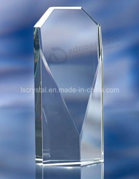 Top-Qualität Gravur schwarz Kristall Award Plaque Großhandel