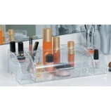 Großhandels kundengebundener Qualitätsklarer Acrylstandlippenstift-kosmetischer Organisator