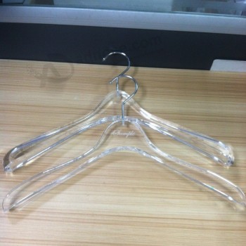 Wholesale customized high quality Clear Color Home Coat Acrylic Hanger