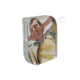 Großhandels kundengebundenes Qualitäts-neues klares 4x6 Acrylbild transparenter magnetischer freier Fotorahmen