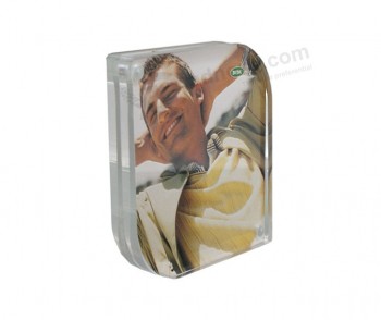 Wholesale customized high quality New Clear 4X6 Acrylic Picture Transparent Magnetic Clear Photo Frame