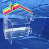 Wholesale customized high quality Clear Color Display Acrylic Organizer