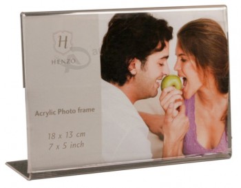 Wholesale customized high quality New Clear 4X6 Acrylic Picture Magnetic Transparent Photo Frame