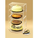 Wholesale customized high quality Clear Color Acrylic Display Shelf