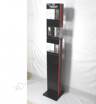 Wholesale customized high quality Transparent Color Acrylic Display Shelf