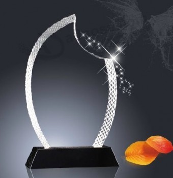 Professional Engraved Crystal Trophy and Award, Fashionable Crystal Trophy Souvenir, Wholesale