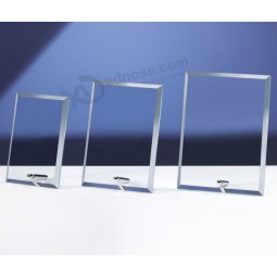 Goedkope glas awards glas plaque fabriek groothandel