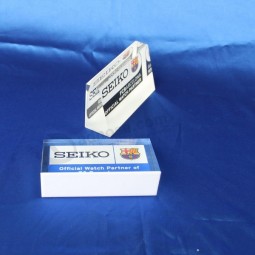 Großhandels kundengebundenes hochwertiges klares Acryltrophäenereignis lasergravierte Andenkenpreis für Kursteilnehmer