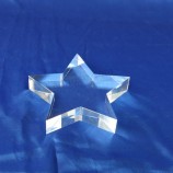 All'ingrosso personalizzato di alta qualità trasparente acrilico trofeo inciso a laser regalo premio souvenir