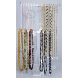 Wholesale customized high quality Clear Color Acrylic Display Necklace Rack