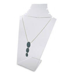 Groothandel aangepaste hoge kwaliteit transparante kleur acryl display ketting staan