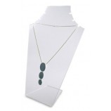 Wholesale customized high quality Transparent Color Acrylic Display Necklace Stand