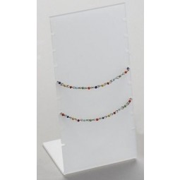 Wholesale customized high quality Clear Color Acrylic Display Necklace Display