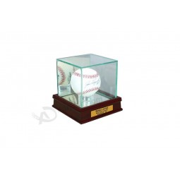 Groothandel aangepaste hoge kwaliteit heldere kleur acryl baseball display box