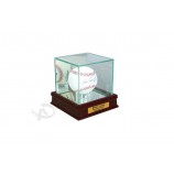 Wholesale customized high quality Clear Color Acrylic Baseball Display Box
