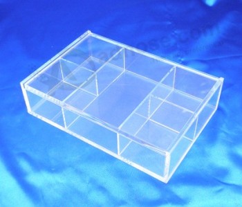 Wholesale customized high quality Supermarket Speciality Store Clear Acrylic Display Box