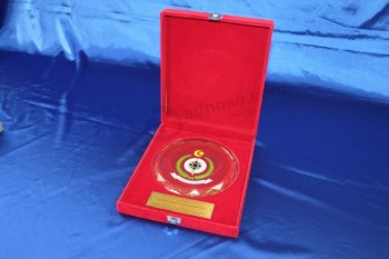 Groothandel aangepaste hoge kwaliteit laser gegraveerde souvenir helder acryl trofee op-146