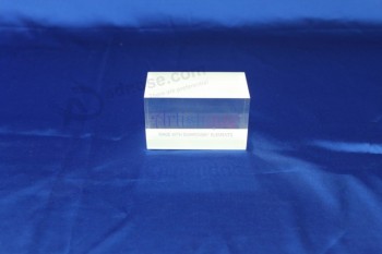 Groothandel op maat gemaakt hoog-Einde laser gegraveerd souvenir cadeau helder acryl trofee op-157