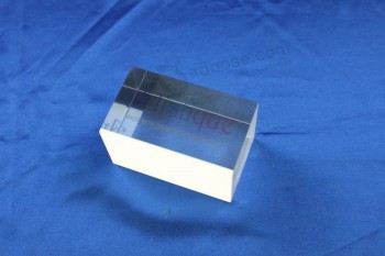 Groothandel op maat gemaakt hoog-Einde laser gegraveerd souvenir cadeau helder acryl trofee op-158
