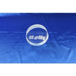 Großhandel angepasst hoch-Ende lasergraviertes rundes souvenir geschenk klar acryl trophäe bei-159