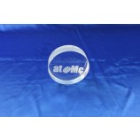 Wholesale customized high-end Laser Engraved Round Souvenir Gift Clear Acrylic Trophy at-159