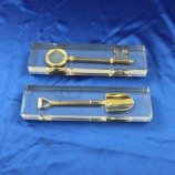 Factory direct wholesale good quality Laser Engraved Souvenir Gift Clear Acrylic Trophy at-161