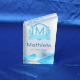 Factory direct wholesale good quality Clear Trophy Polished Acrylic Souvenir