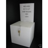Factory direct wholesale good quality Clear Acrylic Vote Box